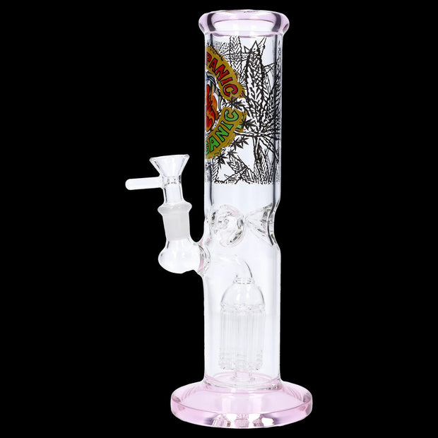 Do Not Panic Straight Tube with Tree Perc - 10 in