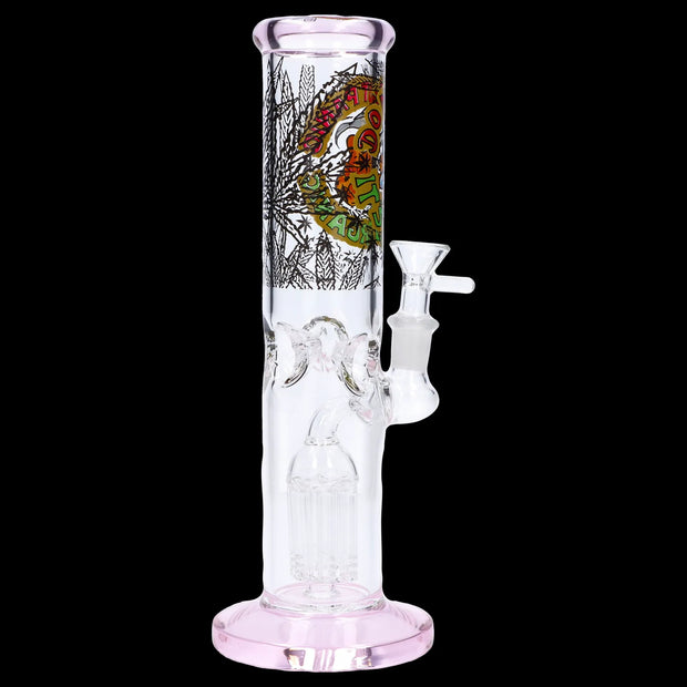 Do Not Panic Straight Tube with Tree Perc - 10 in