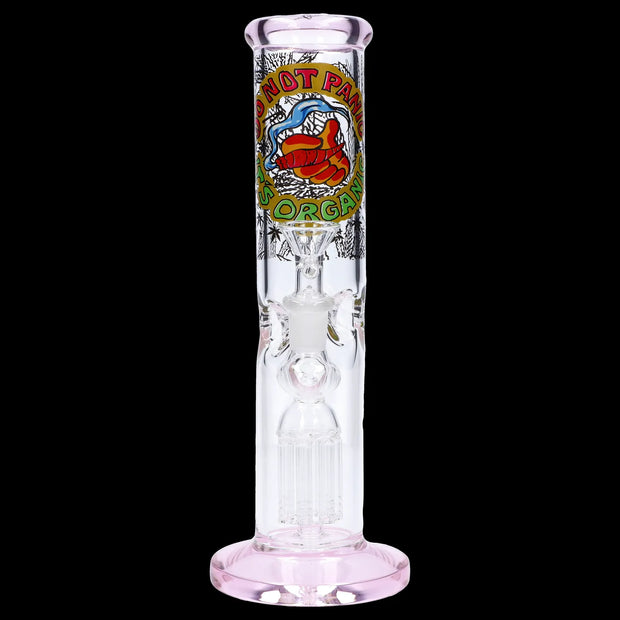 Do Not Panic Straight Tube with Tree Perc - 10 in