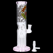 Do Not Panic Straight Tube with Tree Perc - 10 in