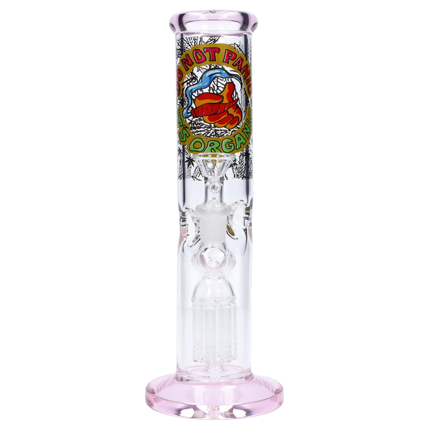 Do Not Panic Straight Tube with Tree Perc - 10 in