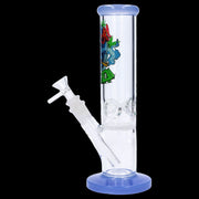 420 Skull Water Pipe with Honeycomb Perc - 10 in