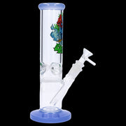 420 Skull Water Pipe with Honeycomb Perc - 10 in