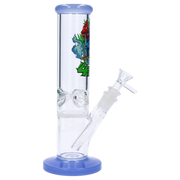 420 Skull Water Pipe with Honeycomb Perc - 10 in