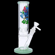 420 Skull Water Pipe with Honeycomb Perc - 10 in