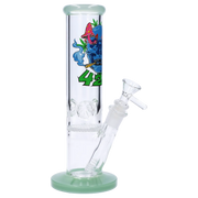 420 Skull Water Pipe with Honeycomb Perc - 10 in