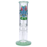 420 Skull Water Pipe with Honeycomb Perc - 10 in