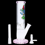 420 Skull Water Pipe with Honeycomb Perc - 10 in