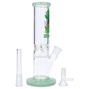 Stoner Mom Straight Tube with Honeycomb Perc - 10 in