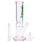 Stoner Mom Straight Tube with Honeycomb Perc - 10 in