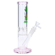 Stoner Mom Straight Tube with Honeycomb Perc - 10 in