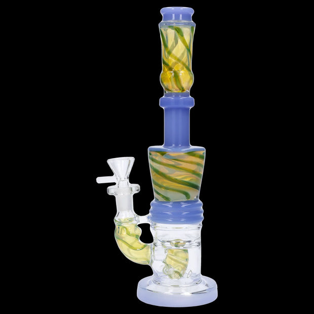 Galaxy Color Water Pipe with Showerhead Perc - 11 in
