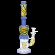 Galaxy Color Water Pipe with Showerhead Perc - 11 in