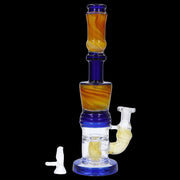 Galaxy Color Water Pipe with Showerhead Perc - 11 in