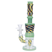 Galaxy Color Water Pipe with Showerhead Perc - 11 in