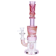 Galaxy Color Water Pipe with Showerhead Perc - 11 in