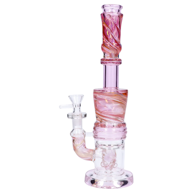 Galaxy Color Water Pipe with Showerhead Perc - 11 in