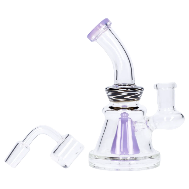 Wig Wag Slime Dab Rig with Showerhead Perc - 55 in