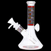Diamond Beaker with Colorful Tube - 7 in