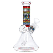 Diamond Beaker w/ Colourful Tube - 7 in.