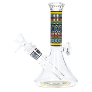Diamond Beaker w/ Colourful Tube - 7 in.