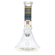Diamond Beaker w/ Colourful Tube - 7 in.