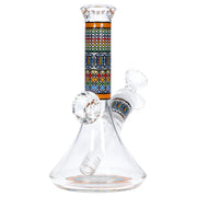 Diamond Beaker w/ Colourful Tube - 7 in.
