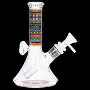 Diamond Beaker w/ Colourful Tube - 7 in.