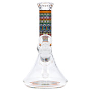 Diamond Beaker w/ Colourful Tube - 7 in.