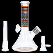 Diamond Beaker w/ Colourful Tube - 7 in.