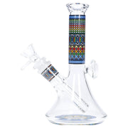 Diamond Beaker w/ Colourful Tube - 7 in.
