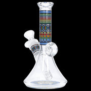 Diamond Beaker w/ Colourful Tube - 7 in.