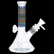 Diamond Beaker w/ Colourful Tube - 7 in.