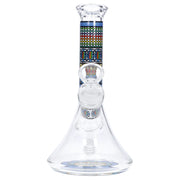 Diamond Beaker w/ Colourful Tube - 7 in.