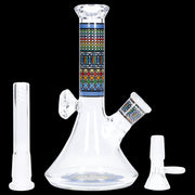 Diamond Beaker w/ Colourful Tube - 7 in.