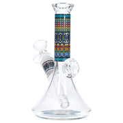 Diamond Beaker w/ Colourful Tube - 7 in.