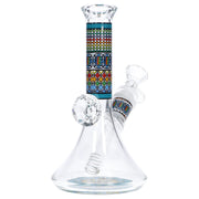 Diamond Beaker w/ Colourful Tube - 7 in.