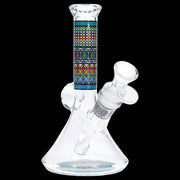 Diamond Beaker w/ Colourful Tube - 7 in.