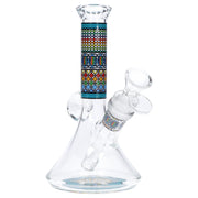 Diamond Beaker w/ Colourful Tube - 7 in.