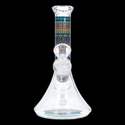 Diamond Beaker w/ Colourful Tube - 7 in.