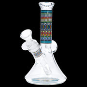Diamond Beaker w/ Colourful Tube - 7 in.