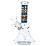 Diamond Beaker w/ Colourful Tube - 7 in.