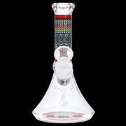 Diamond Beaker w/ Colourful Tube - 7 in.