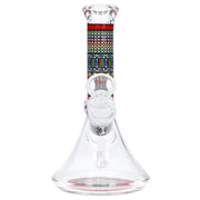 Diamond Beaker w/ Colourful Tube - 7 in.