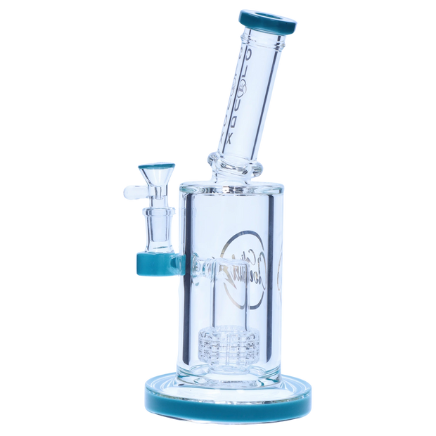 Valiant 8-inch Showerhead Dual-Use Water Pipe w/ Coloured Accents