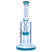 Valiant 8-inch Showerhead Dual-Use Water Pipe w/ Coloured Accents
