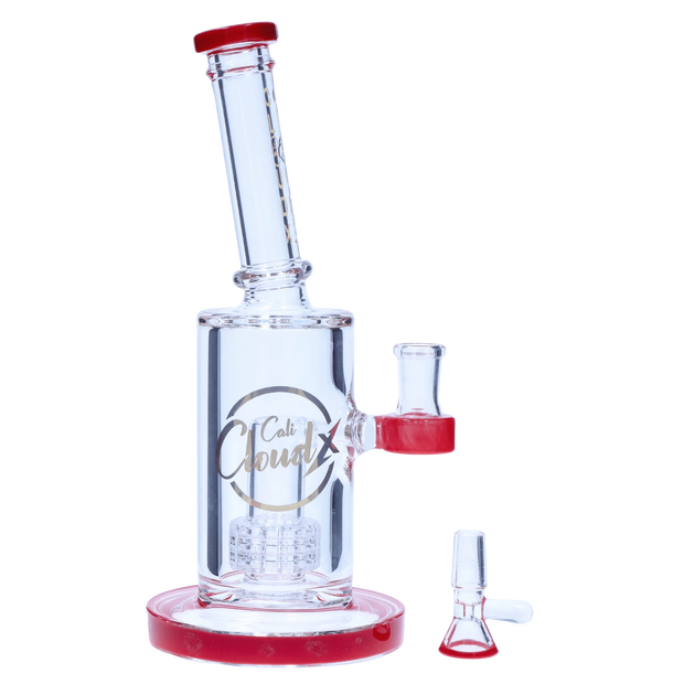 Valiant 8-inch Showerhead Dual-Use Water Pipe w/ Coloured Accents