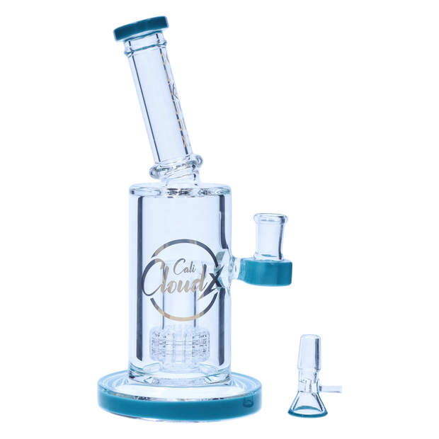 Valiant 8-inch Showerhead Dual-Use Water Pipe w/ Coloured Accents