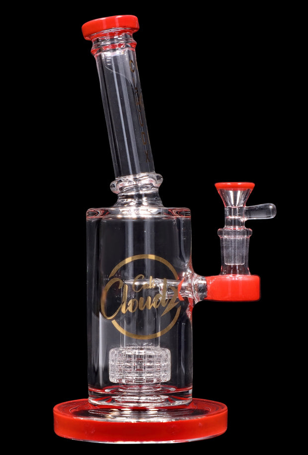 Valiant 8-inch Showerhead Dual-Use Water Pipe w/ Coloured Accents