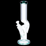 Valiant 14-inch Zig Zag Straight Tube Water Pipe